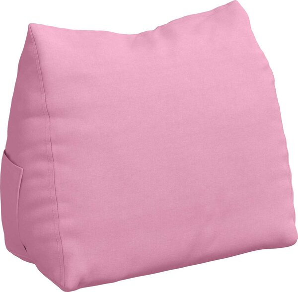 VidaXL Polštář na záda 60 x 20 x 50 cm textil [42015046] Barva: Černá