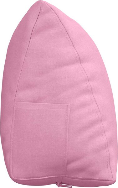 VidaXL Polštář na záda 60 x 20 x 50 cm textil [42015046] Barva: Černá