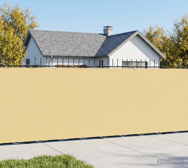 VidaXL Zástěna na balkon 1,8 x 25 m Látka s PU povrchovou úpravou [42036799] Barva: Černá