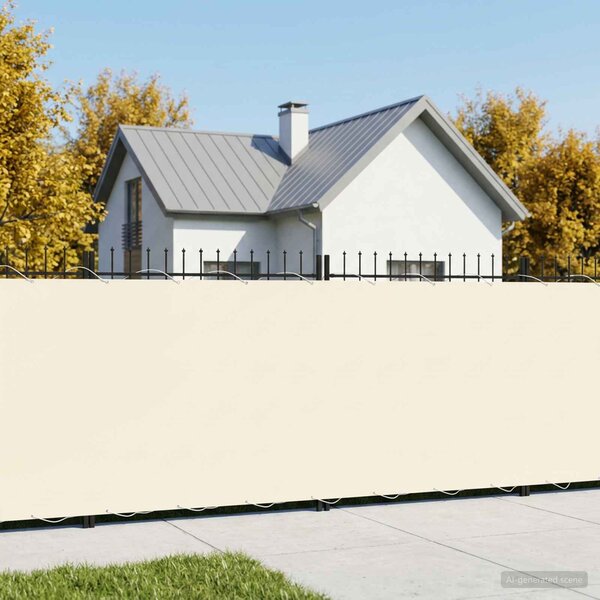 VidaXL Zástěna na balkon 1,8 x 25 m Látka s PU povrchovou úpravou [42036799] Barva: Černá