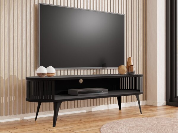 TV stolek Mozimo, Barva: černá / černá 5903211392290