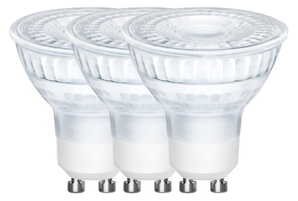 Nordlux LED žárovka GU10 4,7W 2700K 3ks (čirá) LED žárovky sklo 5164003723