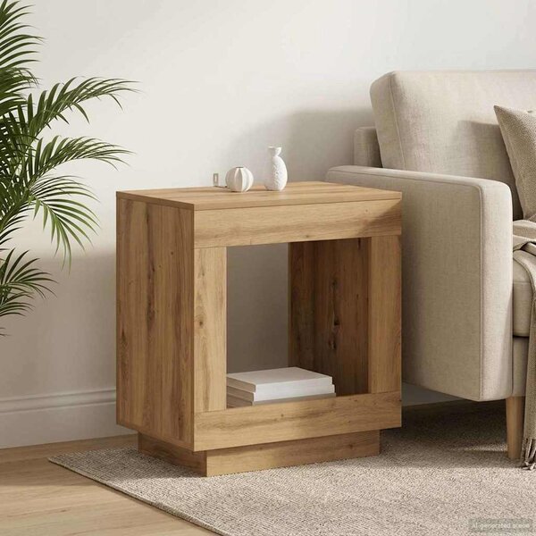 VidaXL Boční stůl 60 x 40 x 65 cm Kompozitní dřevo [899902] Barva: dub sonoma
