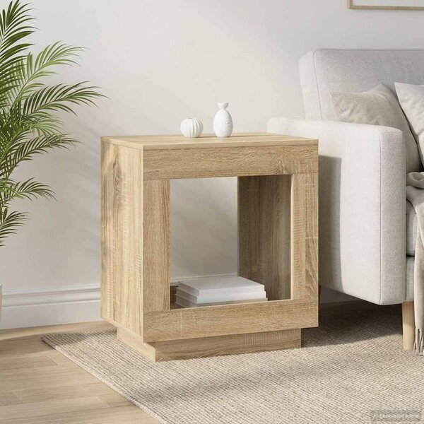 VidaXL Boční stůl 60 x 40 x 65 cm Kompozitní dřevo [899902] Barva: dub sonoma