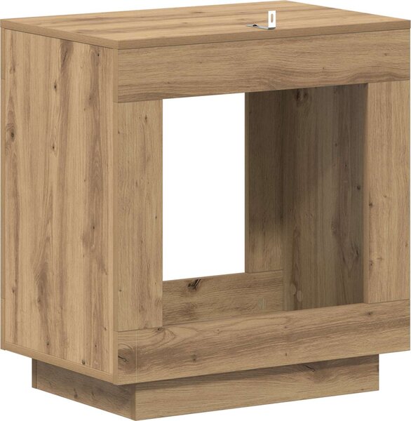 VidaXL Boční stůl 60 x 40 x 65 cm Kompozitní dřevo [899902] Barva: dub sonoma