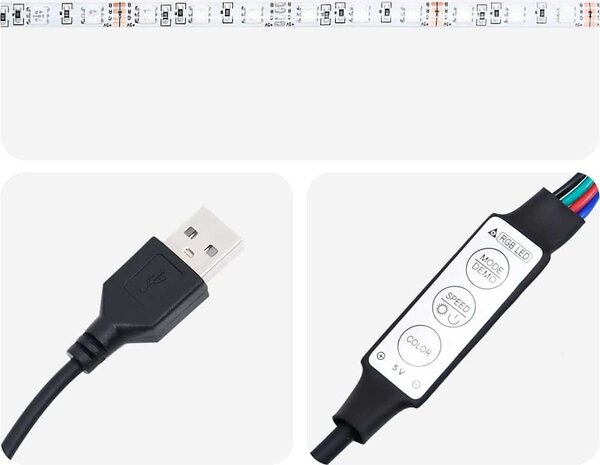 VidaXL Konferenční stolek s LED osvětlením 85 x 55 x 31 cm [863011] Barva: dub artisan