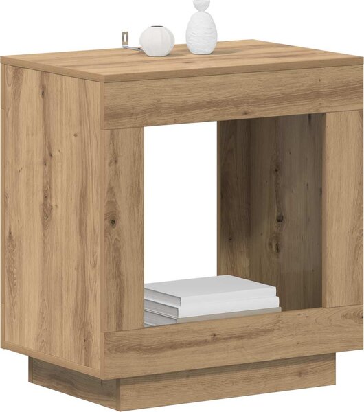 VidaXL Boční stůl 60 x 40 x 65 cm Kompozitní dřevo [899902] Barva: dub sonoma