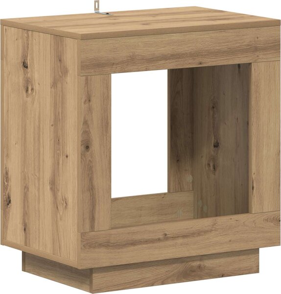 VidaXL Boční stůl 60 x 40 x 65 cm Kompozitní dřevo [899902] Barva: dub sonoma