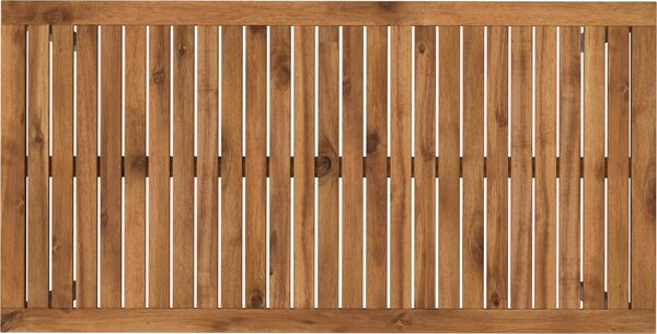 VidaXL Zahradní jídelní stůl 108,5 x 55 x 75 cm [901314] Barva: Přírodní a černá