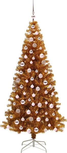 VidaXL Vánoční stromeček 210 cm PET [3396636] Barva: Zelená
