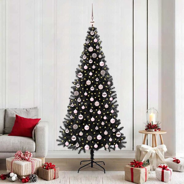 VidaXL Vánoční stromeček 210 cm PET [3396636] Barva: Zelená