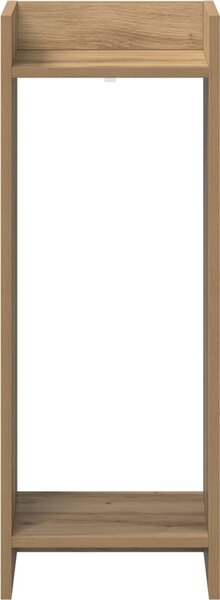 VidaXL Stojan na rostliny 30 x 30 x 80 cm Kompozitní dřevo [899592] Barva: Černý dub