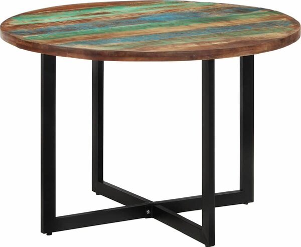 VidaXL Jídelní stůl 110 x 75 cm masivní recyklované dřevo [338480]