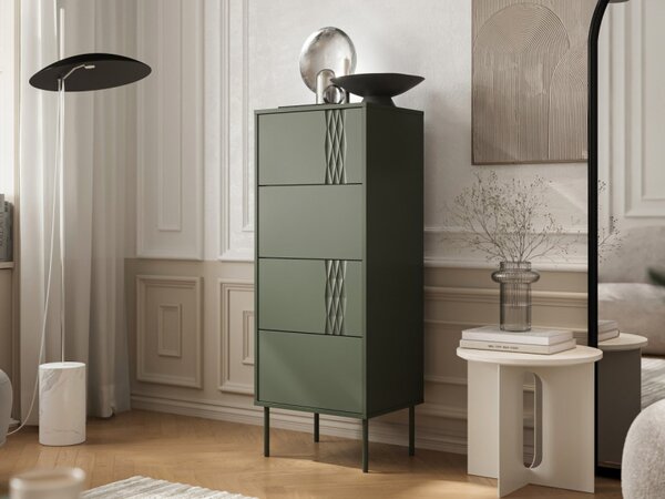 Vysoká komoda Firtus 4S, Barva: béžový mat 5903211394812
