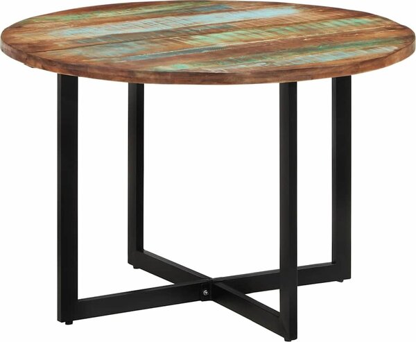 VidaXL Jídelní stůl 110 x 75 cm masivní recyklované dřevo [338480]