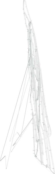 VidaXL Osvícená jasličková scéna Vícebarevný 112 x 71,5 cm PVC [42018951]