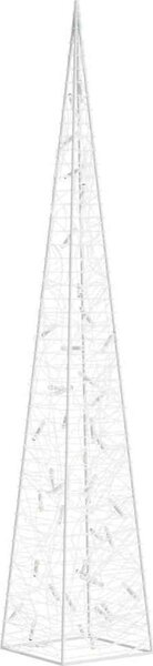 VidaXL Akrylový dekorativní světelný LED kužel 90 cm [328960] Barva: Studená bílá
