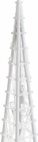 VidaXL Sada akrylových světelných LED kuželů 30/45/60 cm [328969] Barva: Modrá