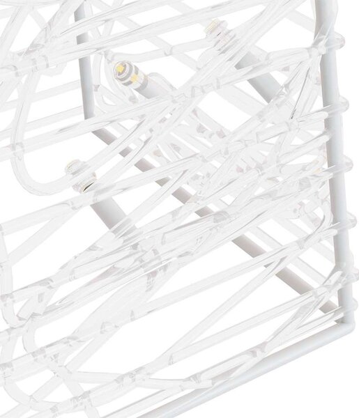 VidaXL Sada akrylových světelných LED kuželů 30/45/60 cm [328969] Barva: Modrá