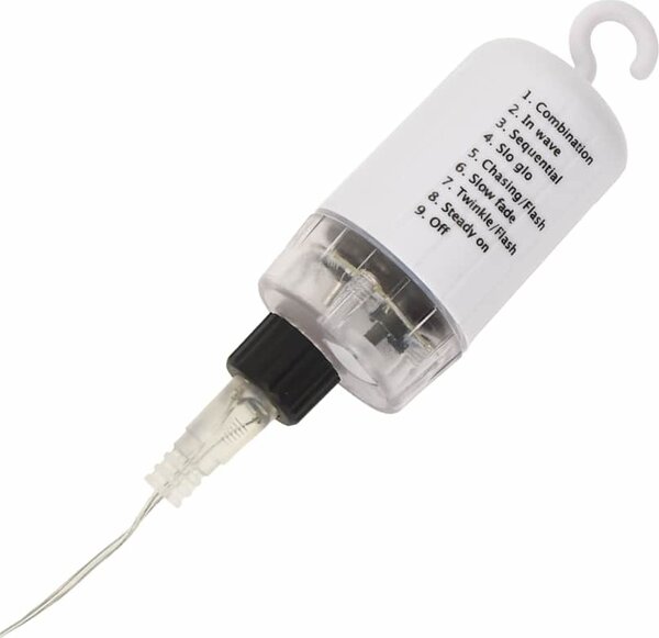 VidaXL Vánoční hvězdicové světlo 140 ch LED diod 17 cm [356219] Barva: Studená bílá