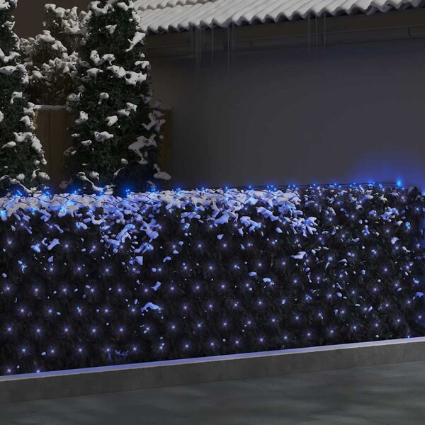 VidaXL Vánoční světelná síť 3 x 3 m 306 LED vnitřní i venkovní [328778] Barva: Teplá bílá