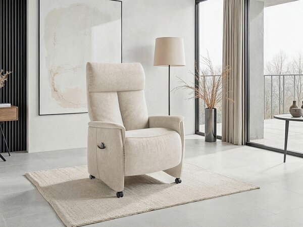 RELAXAČNÍ KŘESLO, textil, barvy stříbra Sit & More - Online Only křesla & taburety, Online Only