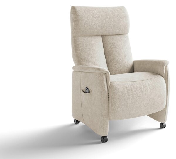 RELAXAČNÍ KŘESLO, textil, barvy stříbra Sit & More - Online Only křesla & taburety, Online Only