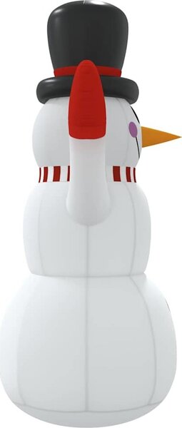 VidaXL Nafukovací sněhulák s LED diodami 300 cm [345369]