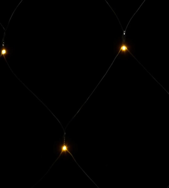 VidaXL Vánoční světelná síť 3 x 3 m 306 LED vnitřní i venkovní [328778] Barva: Studená bílá