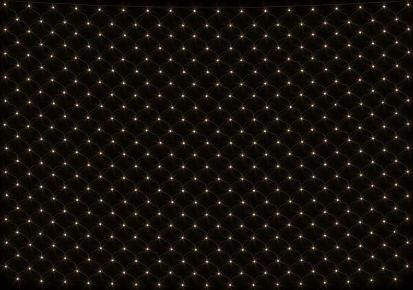 VidaXL Vánoční světelná síť 3 x 3 m 306 LED vnitřní i venkovní [328778] Barva: Studená bílá