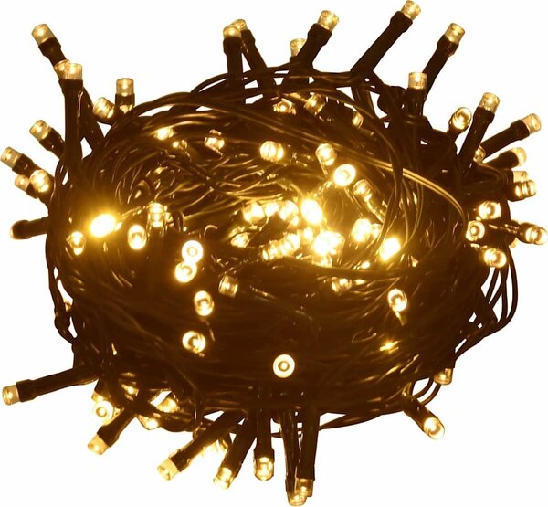 VidaXL Světelný LED řetěz se 2 000 LED diodami 200 m PVC [51299] Barva: Modrá