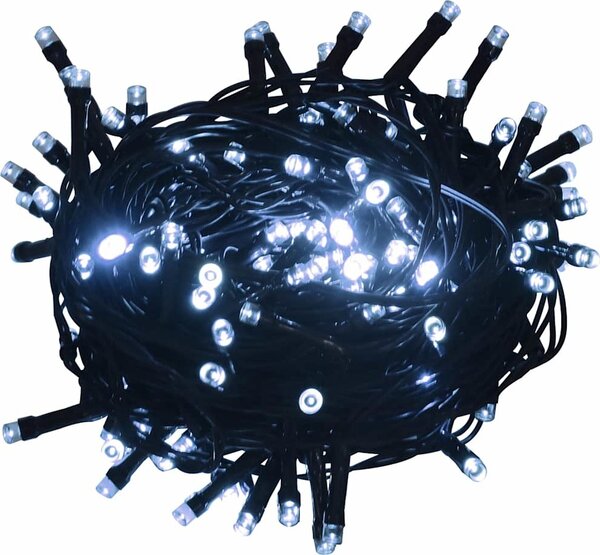 VidaXL Světelný LED řetěz se 2 000 LED diodami 200 m PVC [51299] Barva: Modrá