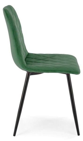 Halmar Jídelní židle K525 tmavě zelená