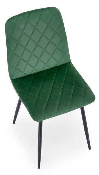 Halmar Jídelní židle K525 tmavě zelená