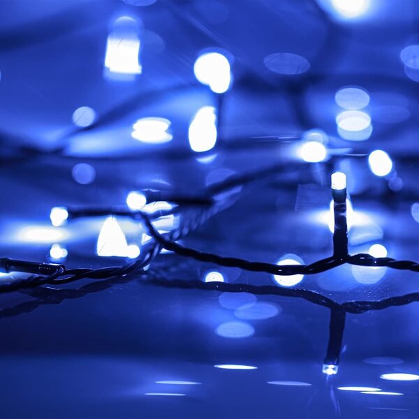 VidaXL Světelný LED řetěz s 1 000 LED diodami 100 m PVC [50696] Barva: Studená bílá