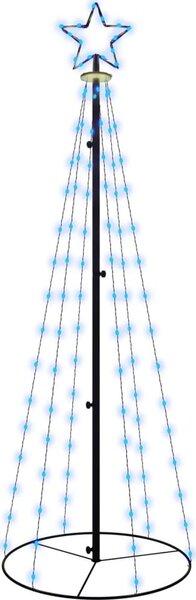 VidaXL Vánoční stromek kužel 108 ch LED diod 70 x 180 cm [343486] Barva: Teplá bílá