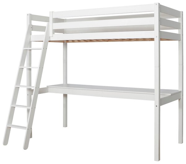 VYSOKÁ POSTEL, 90/200 cm, bílá MID.YOU - Vyvýšené postele, Online Only