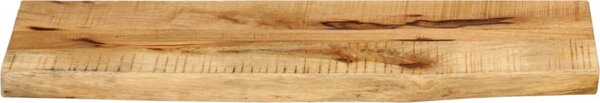 VidaXL Stolní deska 70x40x2,5 cm živá hrana hrubé mangovníkové dřevo [370345] Barva: Přírodní