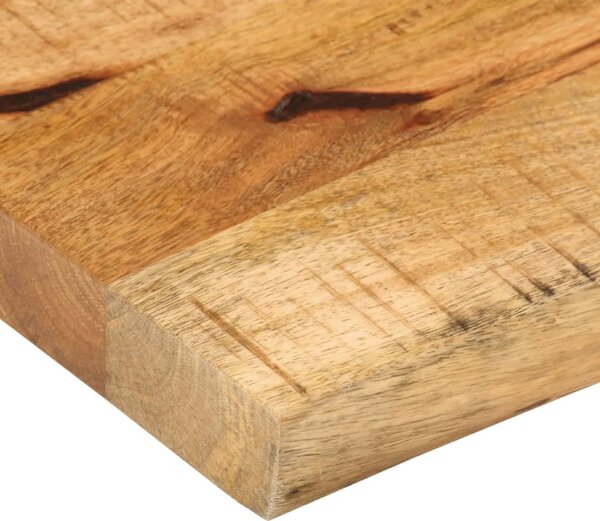 VidaXL Stolní deska 70x40x2,5 cm živá hrana hrubé mangovníkové dřevo [370345] Barva: Přírodní