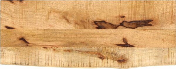 VidaXL Stolní deska 70x40x2,5 cm živá hrana hrubé mangovníkové dřevo [370345] Barva: Přírodní