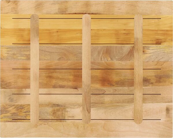 VidaXL Stolní deska 100 x 80 x 2,5 cm obdélníková mangovníkové dřevo [371352] Barva: Mangovníkové dřevo (dubová povrchová úprava)
