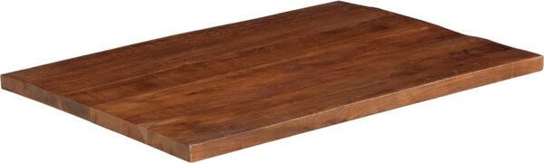 VidaXL Stolní deska 100 x 80 x 2,5 cm obdélníková mangovníkové dřevo [371352] Barva: Mangovníkové dřevo (dubová povrchová úprava)