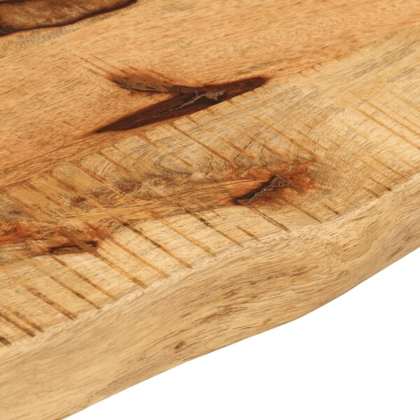 VidaXL Stolní deska 70x40x2,5 cm živá hrana hrubé mangovníkové dřevo [370345] Barva: Přírodní
