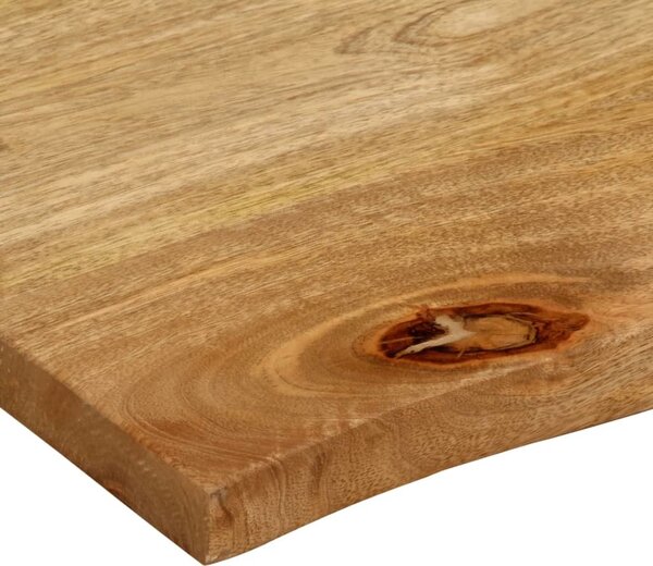 VidaXL Stolní deska živá hrana 100 x 80 x 2,5 cm masivní mangovník [370556] Barva: dubový povrch