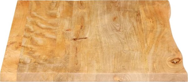 VidaXL Stolní deska živá hrana 80 x 60 x 2,5 cm masivní mangovník [370548] Barva: dubový povrch