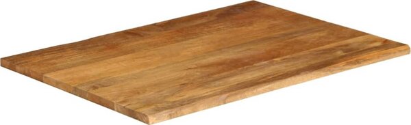 VidaXL Stolní deska živá hrana 100 x 80 x 2,5 cm masivní mangovník [370556] Barva: dubový povrch