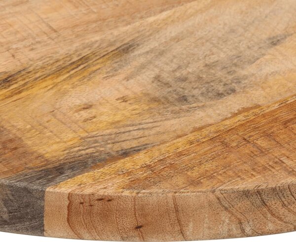 VidaXL Stolní deska Ø50x1,5 cm kulatá masivní hrubé mangovníkové dřevo [370020] Barva: Hrubé mangovníkové dřevo (přírodní)