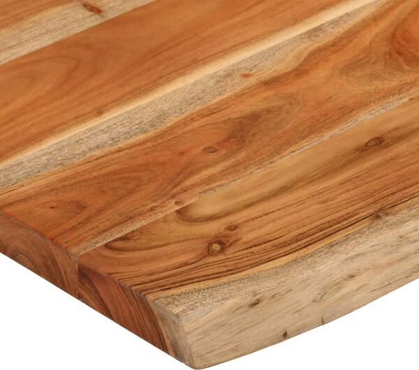 VidaXL Stolní deska živá hrana 70x60x3,8 cm masivní hrubý mangovník [370643] Barva: Akáciové dřevo (přírodní)