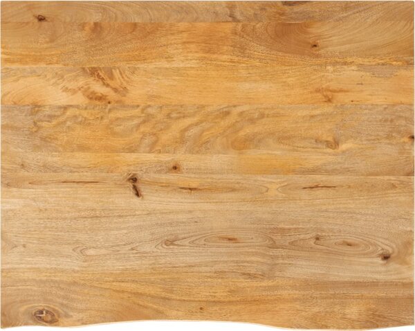 VidaXL Stolní deska živá hrana 100 x 80 x 2,5 cm masivní mangovník [370556] Barva: dubový povrch