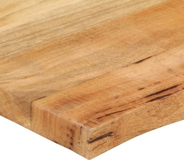 VidaXL Stolní deska živá hrana 70x60x3,8 cm masivní hrubý mangovník [370643] Barva: Akáciové dřevo (přírodní)